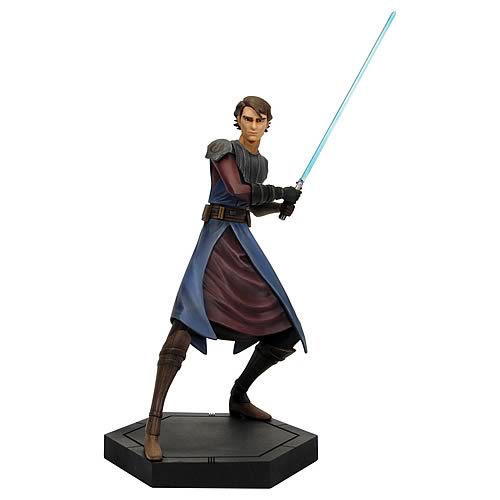 Star Wars Clone Wars Anakin Skywalker Animated Maquette